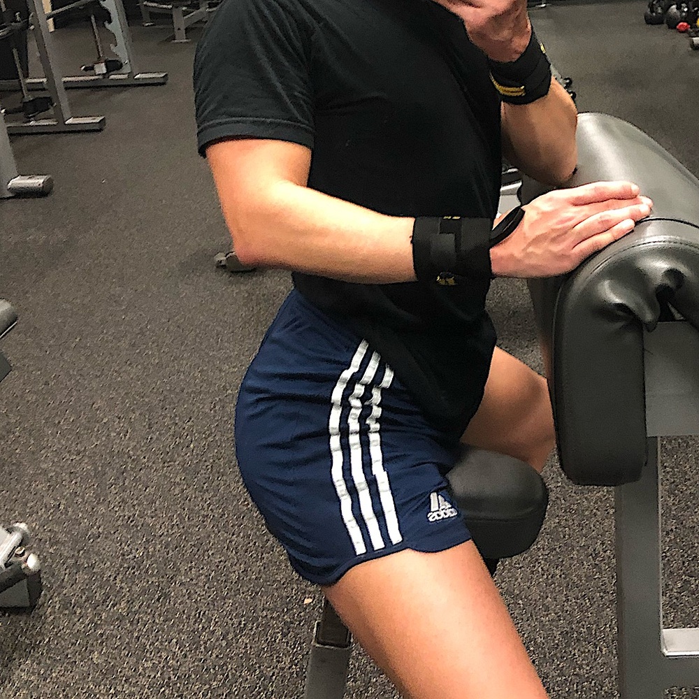 Used adidas gym shorts